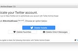 Delete tweets using Twitter Archive Eraser.