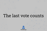 Repeated online voting — a bug or a feature?