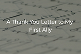 Dear Ally