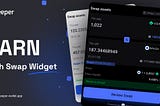 Keeper Swap Widget — a New Handy Tool for the Projects on Waves