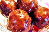 Honey Garlic Meatballs — Main Dishes