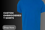 Custom Embroidered T Shirts | Almighty Embroidery