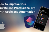 Automate your habits with Apple !!!
