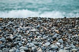 pebbles on a beach