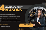 Novus Academy — a platform for gaining cryptocurrency skills.
