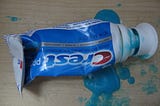 What I learned from my toothpaste tube