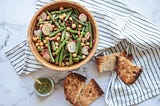 Green Bean Salad with Sweet & Sour Mustard Vinaigrette