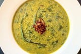 Daal series: Spinach daal