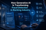 How Generative AI Is Transforming Fraud Detection in Banking Industry