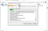 OpenVPN install