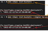 AWS S3 Bucket Creation Date Discrepancy In Master And Other Regions