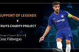 Message of Support from Football Legend — Cesc Fàbregas
