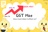 GST increased to 8%???