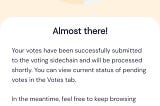Voted for 1205 proposals in Cardano Catalyst Fund 12