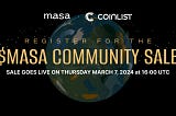 Masa CoinList’te Topluluk Satışını Başlattı