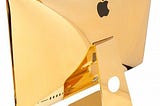 The ultimate Midas touch? The 24-carat gold MacBook Pros