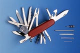Swiss army knife: one tool, many functions