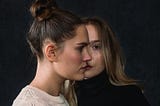 two women