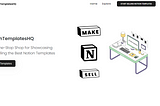 Sell / Showcase your notion templates using NotionTemplatesHQ