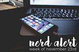 App Love for the Week of November 23rd