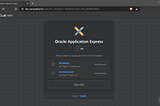 SSO IdentityServer and Oracle APEX Administration