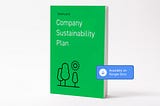 Company Sustainability Plan Template