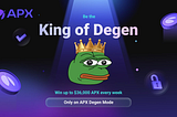 ApolloX Will Launch the King of Degen Trading Event