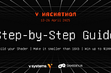 Step-by-Step Guide to participate in the V Shader Hackathon