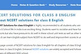 ncert solutions for class 8 english