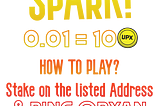 Spark! Details