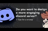 5 Tips to Reinvent an Inactive Discord Server