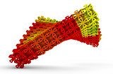 Using a Graph Neural Network to Learn Mechanical Properties From 3D Lattice Geometry