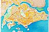 The art of map visualization: Coloring Singapore island with datapoints