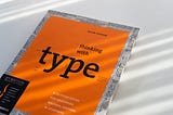 Cover of the Thinking with type book