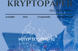 L’écosystème présenté par un Kryptopaper Hors-série