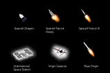 The 2021 Space Missions