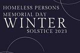 Reflections on the Winter Solstice