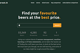 Beer Watch - Where and how to search for beer?