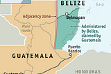 Territorialkonflikt zwischen Belize und Guatemala