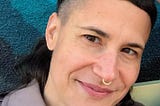 Photograph of Yana Calou (they/them), Trans Lifeline’s Director of Advocacy