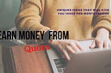 How to earn money online in India from Quora