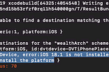 Xcode 執行fastlane 遇到Any iOS Device Exit status:70
