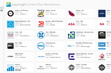vRealize Log Insight Content Packs