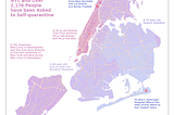 Visualizing Covid-19 Cases for NYC on March 9, 2020