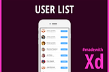 Create an iOS User List