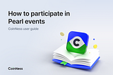 How to participate in Pearl events
