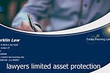 lawyers limited asset protection