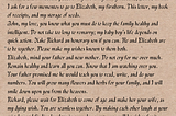 The made-up last will of Judith Firmin by Laura Jevtich created in Canva Pro