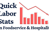 Labor Statistics in Foodservice & Hospitality