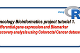 Oncology Bioinformatics project tutorial-Differential gene expression and Biomarker discovery…